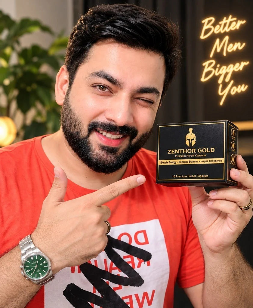 Zenthor Gold Premium Herbal Capsules | 10 Capsules