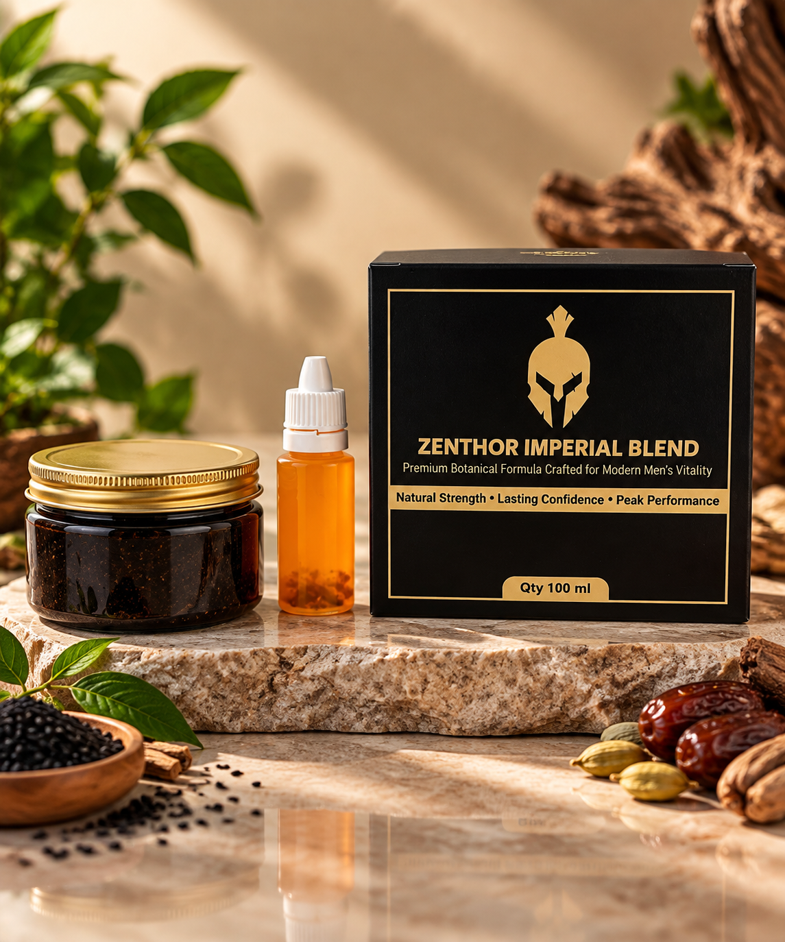 ZenthorGold Imperial Blend – Premium Botanical Herbal Formula 100ml